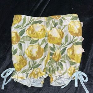 SweetHoney Lemon Print Kids Shorts